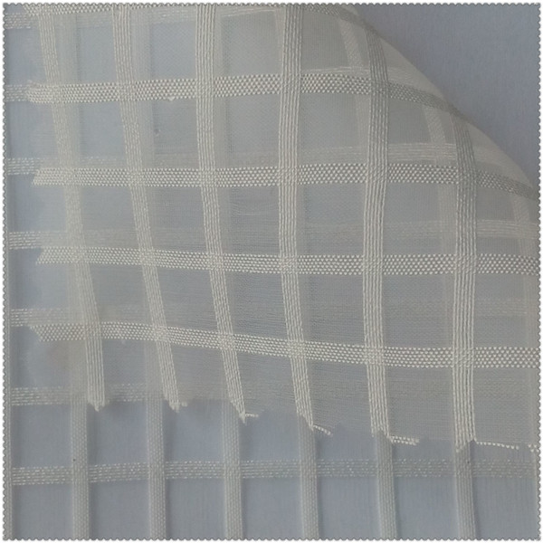 DSTMG Polyester Check Ripstop Fashion Fabric