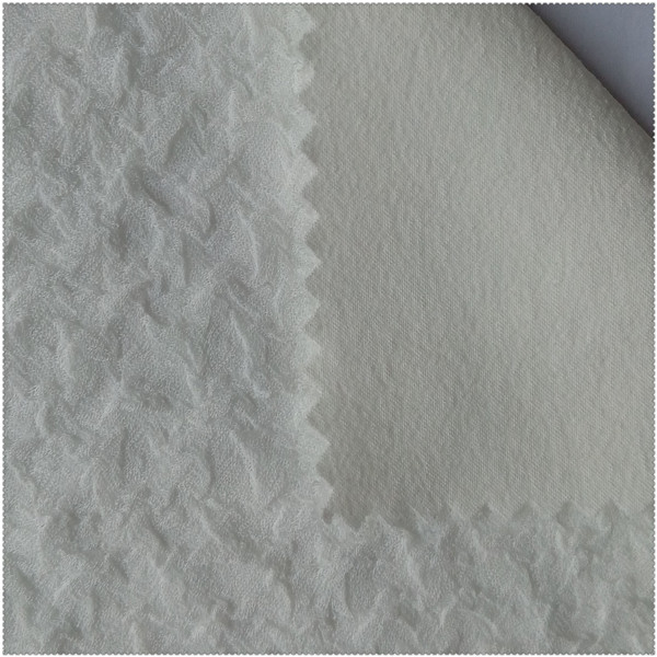 SCPPZ Double Layer 4-Way Spandex Polyester Seersucker Fabric