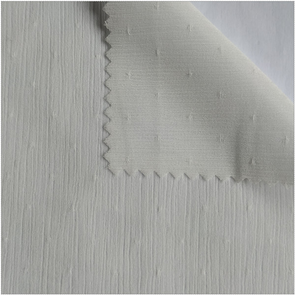 SDZ  dot yoryu chiffon fabric ITY